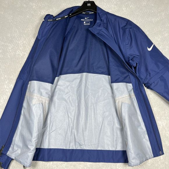 Nike Convertible Golf Jacket Men’s Small Blue Tokyo 2020 Hypershield Long Sleeve - Picture 7 of 15